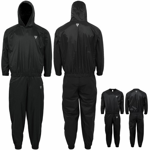 Sauna Suit RDX Sudore tute Palestra Fitness Perdita Di Peso Dimagrante con  cappuccio Tuta Da Ginnastica | eBay