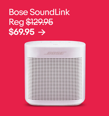 Bose SoundLink $69.95