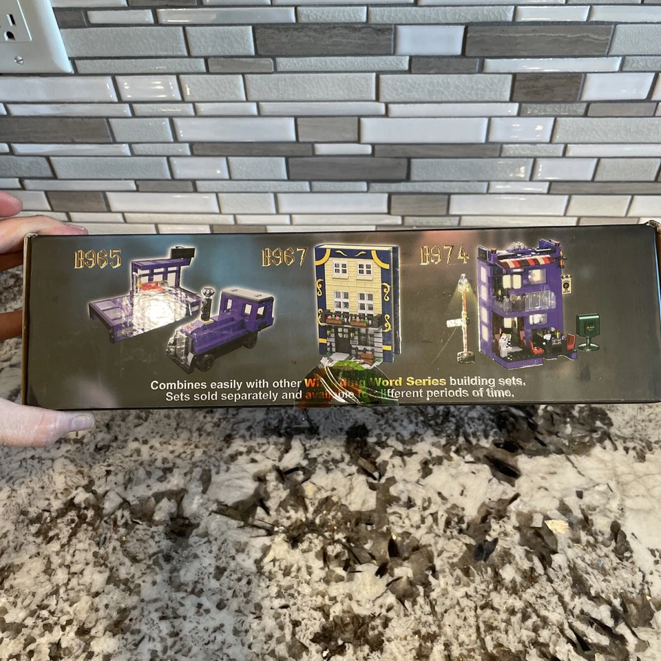 Toys Building Blocks Set with Sherlock Holmes Book City Harry potter Magic Hotel - Image 4 of 4