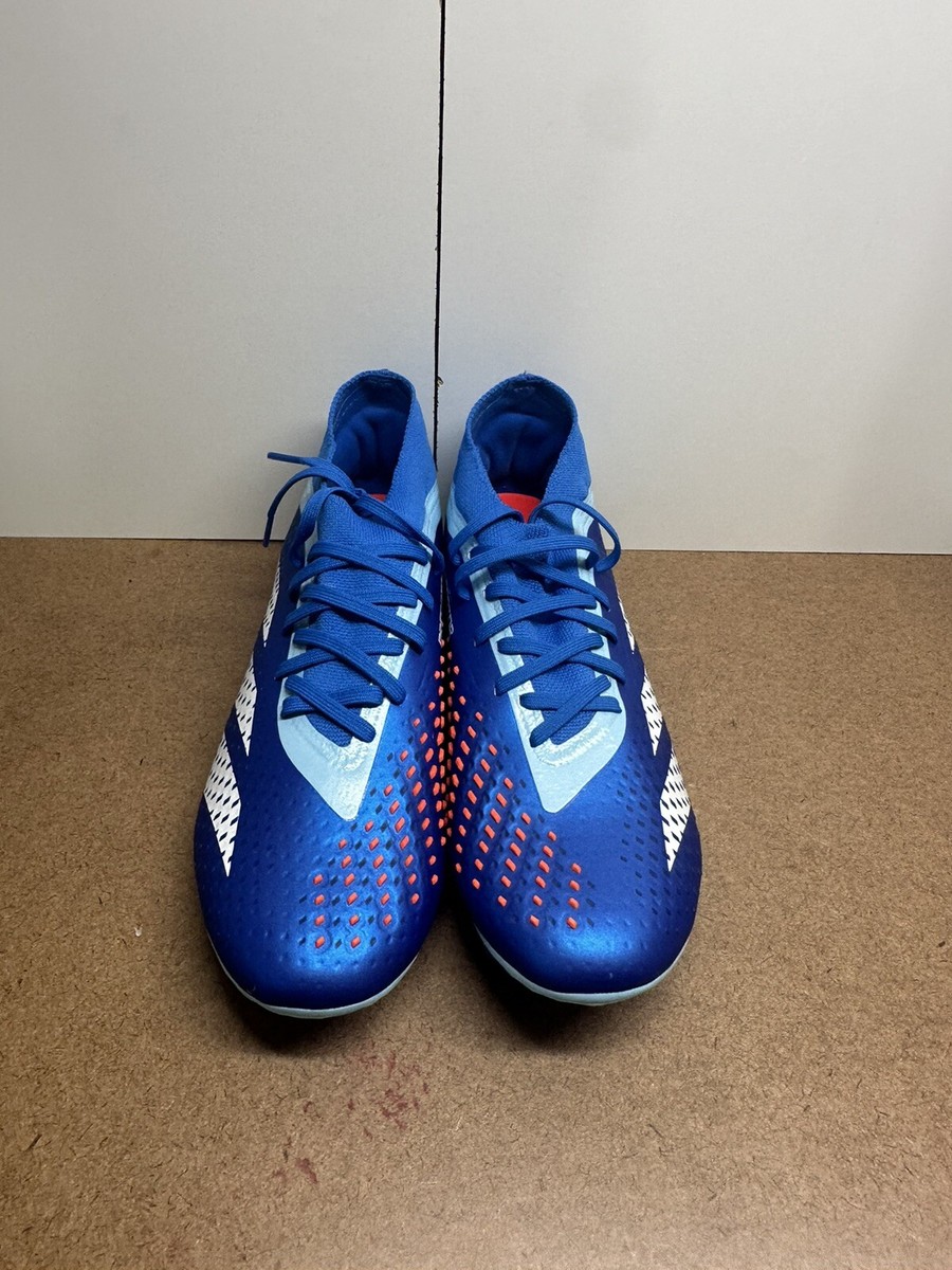 Adidas Predator Accuracy.2 FG White Blue Soccer Cleats Mens  display picture 1