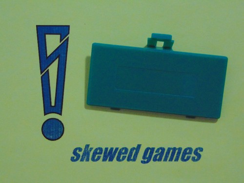 GameBoy Pocket Replacement Battery Cover - GBP Yellow Clear Purple Blue Green - Foto 3 di 16