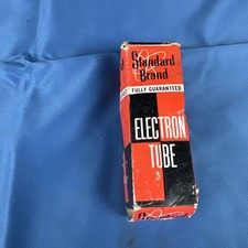 Vintage Standard Brand Electron Tube W Box