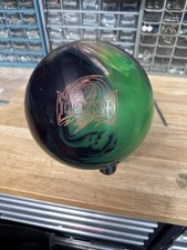 USED - OVERSEAS Bowling Ball - 15lb Storm "INTENSE" DRILLED WEIGHT 14lb 7oz