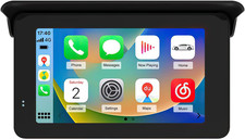 Wireless Carplay for Motorcycle 5 Inch Touchscreen with Wireless Android Auto, I