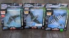 Lot of 3 - MRC  P-51 B/C Mustang, Me.163 Rocket Fighters  1/72 Diecast Models