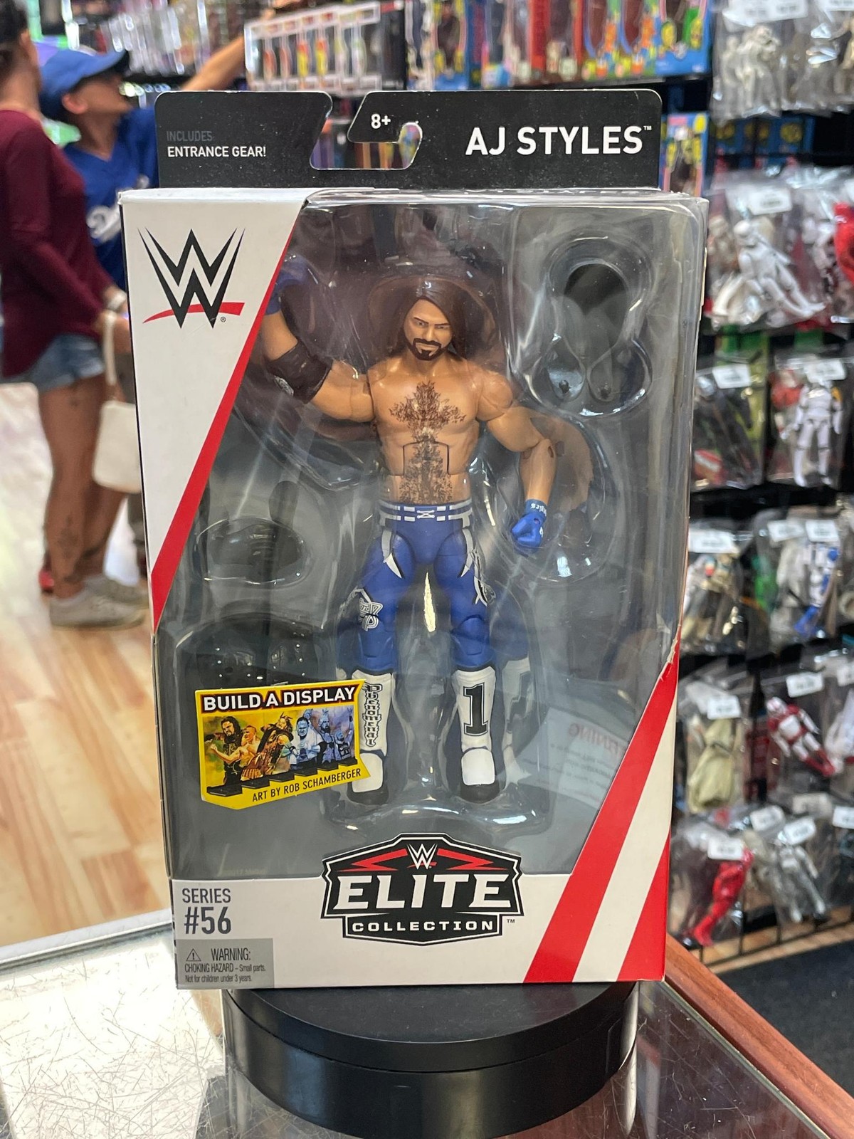 AJ Styles #56 (WWE Elites, Mattel) **SEALED**