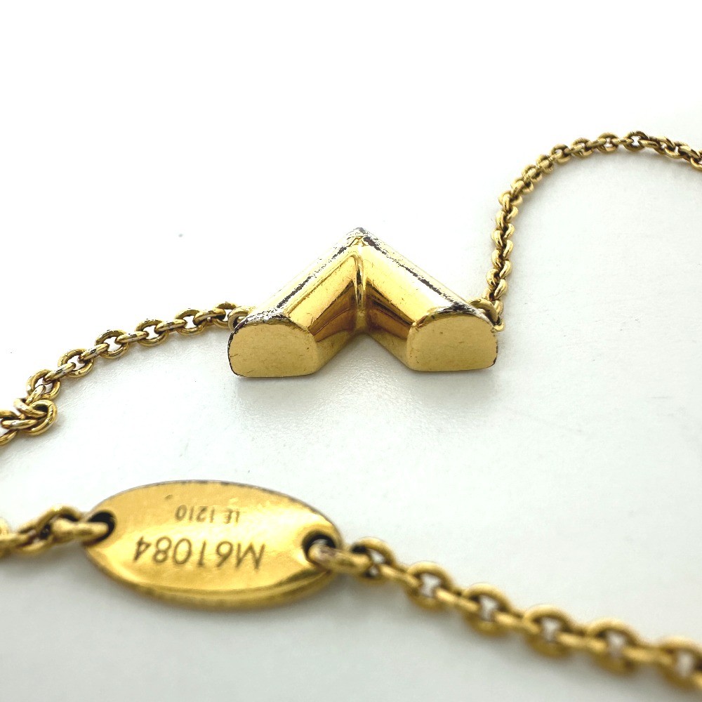 LOUIS VUITTON エッセンシャルV M61084 ゴールド LOUIS VUITTON M61084 Accessories Braless Essential V Chain