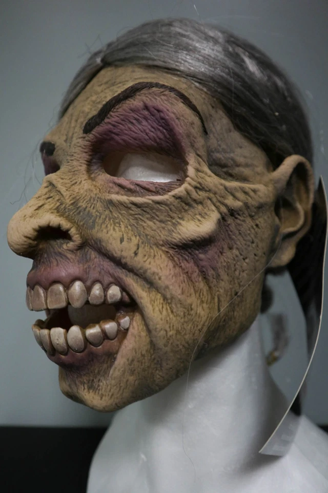 Psycho Corpse Female Zombie- Zagone Studios "Norma Psycho Bates" Handmade Mask - Image 3 of 4