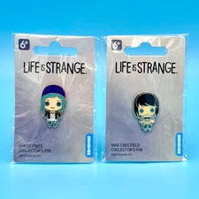 Life is Strange Chloe Price & Max Caulfield Enamel Collector's Pin Figure Set