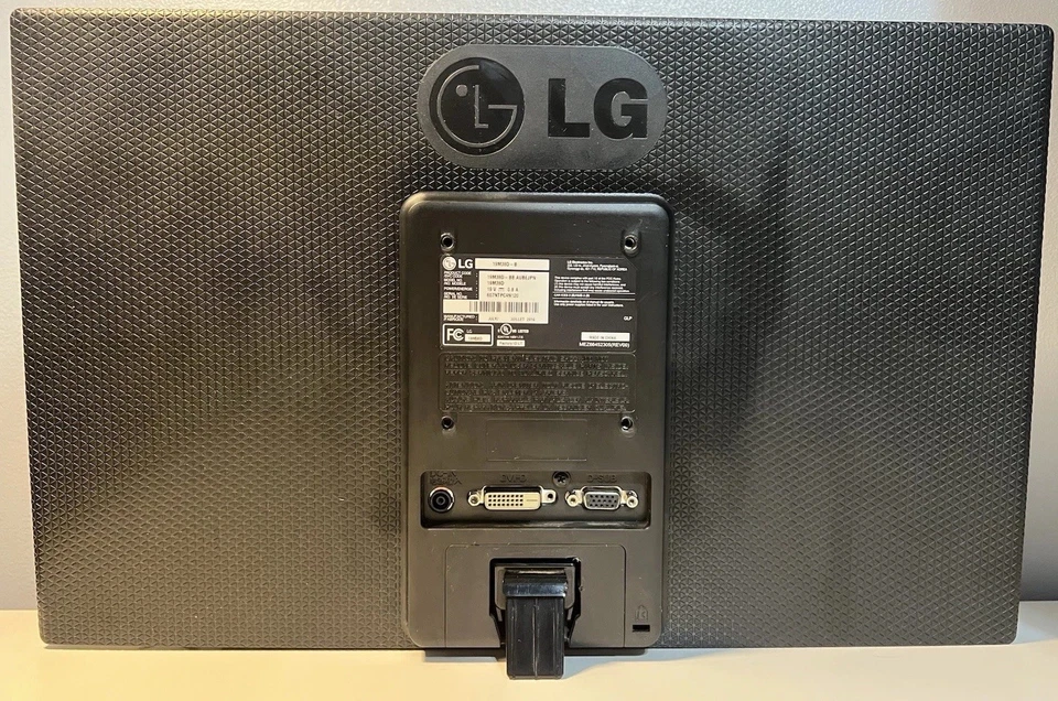 LG 19M38D-B 19" LED Monitor – w/ Cables & Aftermarket Stand – Tested - Image 2 of 4