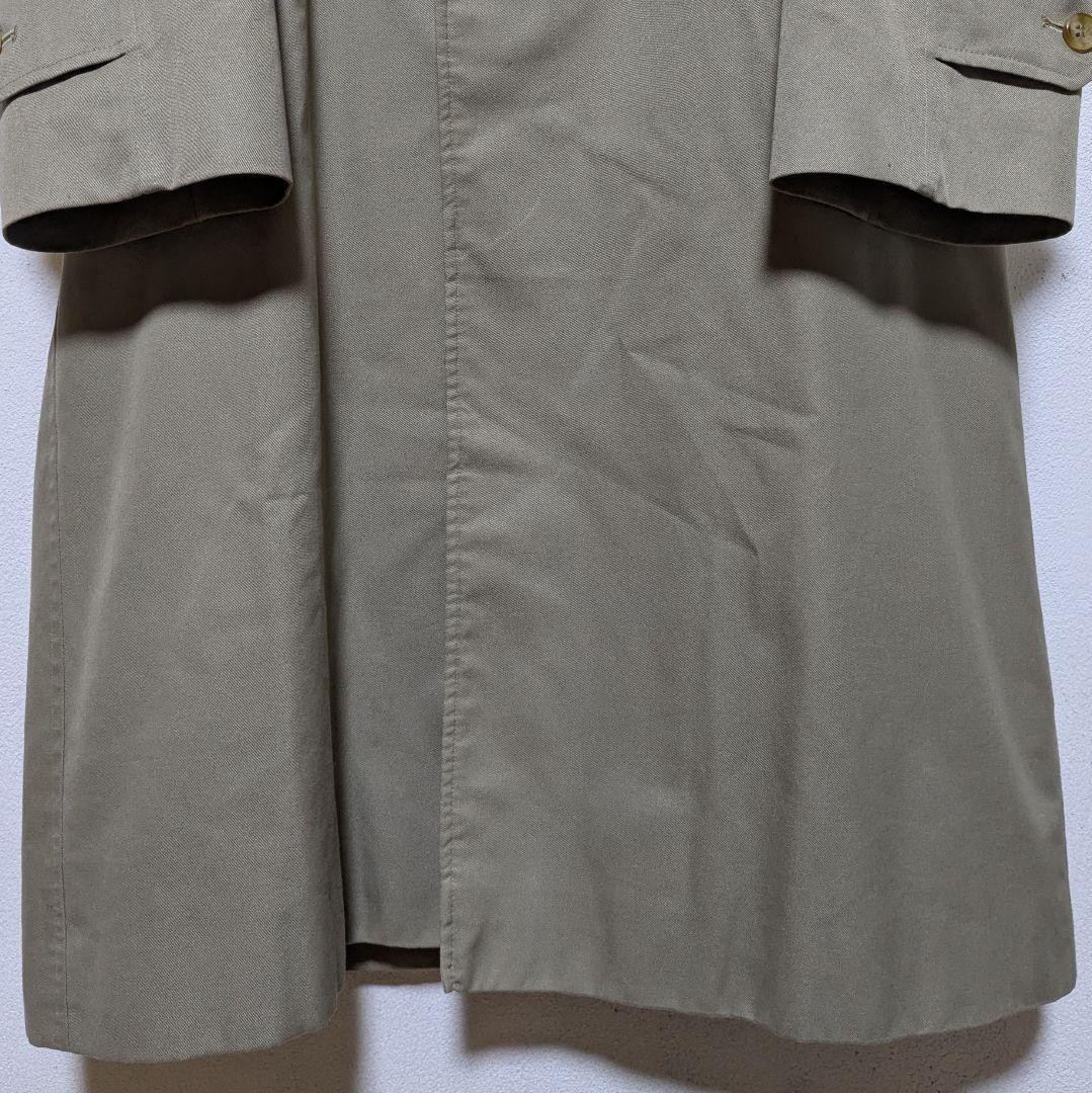 Burberrys Vintage 1985 Balmacaan Coat Made in England Nova Check Beige Size M thumbnail 7