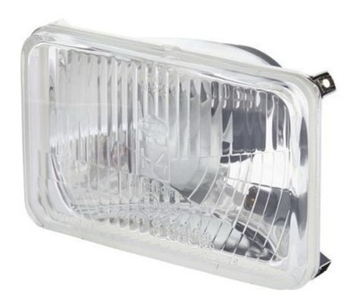 Hella 003177001 Vision Plus 4x6'' Rectangular H4 Headlamp Insert (Universal Fit)