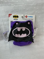 Bumpkins BATMAN Cloth Diaper Snap All In One Or Pocket With Removable Cape OS