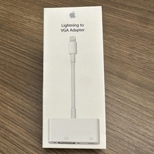 Apple Lightning to VGA Adapter Genuine OEM MD825ZM/A iPhone iPad
