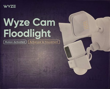 Wyze Cam Floodlight Motion-Activated LED, Camera, App Control, IP65