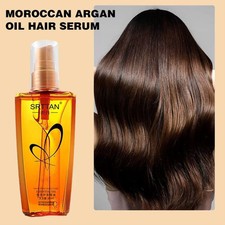 Moroccan Argan Oil Hair Serum Mist Repair Dry Frizzy Damaged Hair Gloss Shine