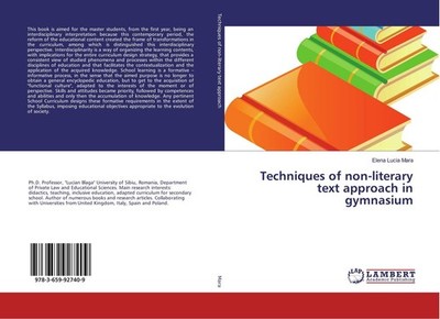Techniques of non-literary text approach in gymnasium Elena Lucia Mara