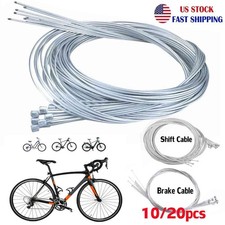 10/20pcs Bicycle Shift/Brake Derailleur Gear Stainless Steel Inner Cable Wire