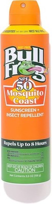 Bull Frog Mosquito Coast SPF 50 Continuous Spray - Waterproof, Long-Lasting Sun