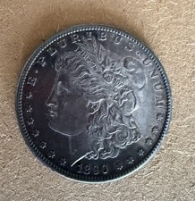 1890 Morgan Silver Dollar USA Coin