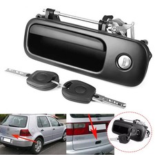 Heckklappe Griff Schloss Für VW Golf 4 Polo 6N Lupo 1J6827565B + 2x Schlüssel
