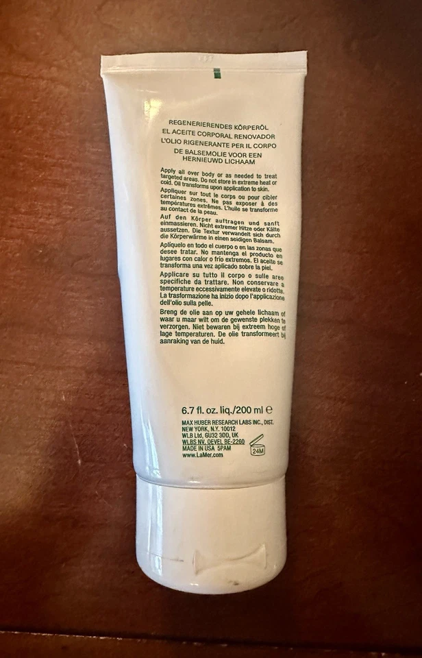 LA MER The Renewal Body Oil Balm 6.7 Fl. Oz. / 200 ML - NWOB - Image 2 of 2