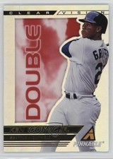 2013 Panini Pinnacle Clear Vision Double Ken Griffey Jr #CV75 HOF 2s2
