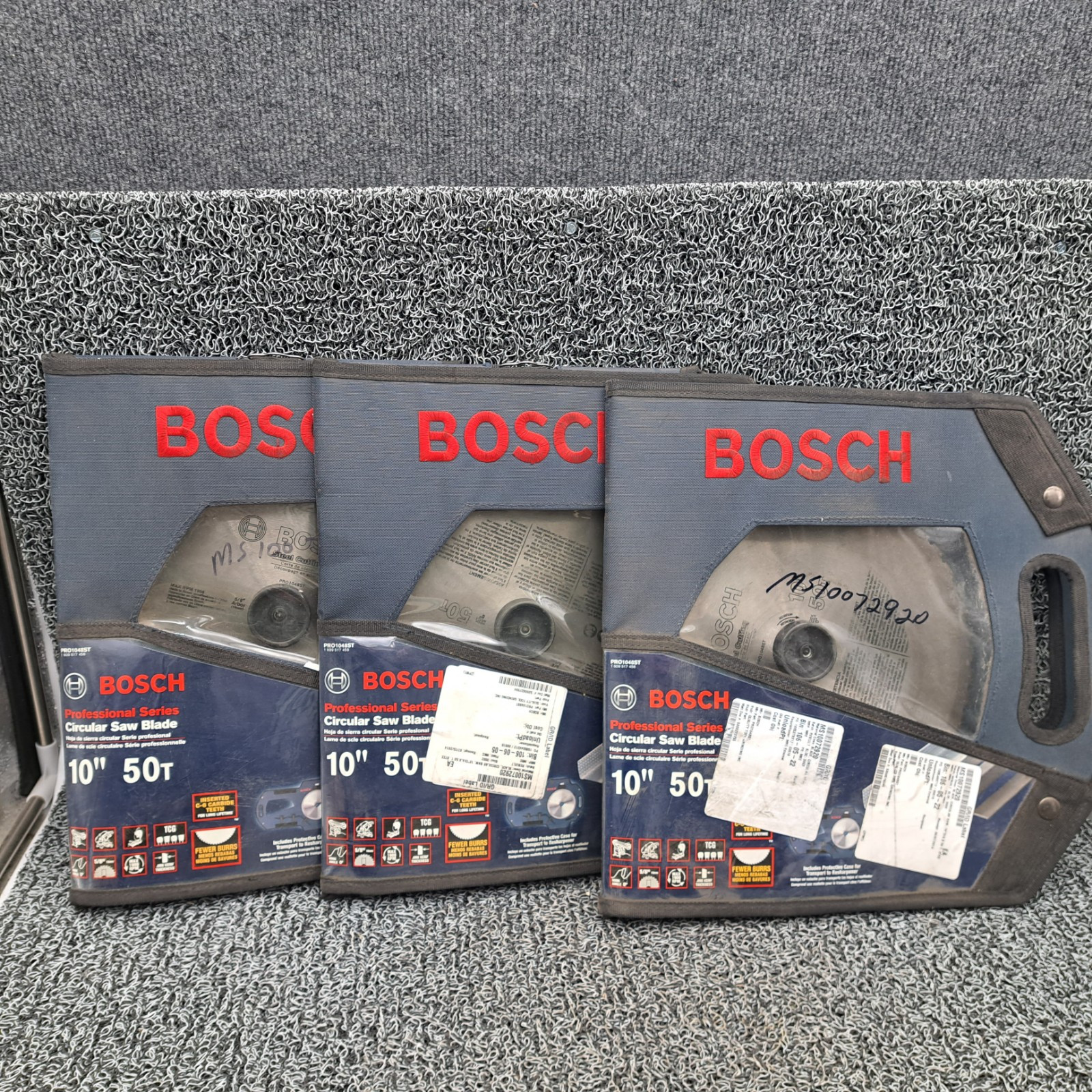 Bosch PRO1048ST / 10" Steel Cutting Rebuilt Lot of 3