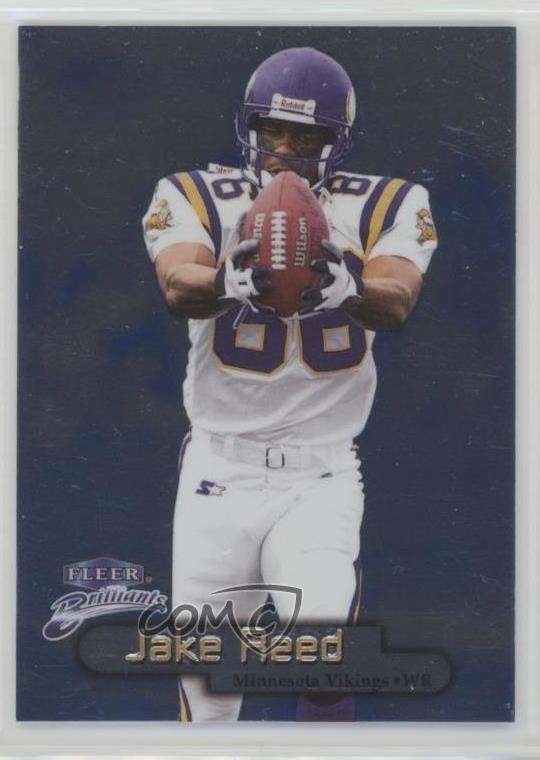 1998 Fleer Brilliants Blue Jake Reed #68B b4d