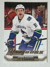 2015-16 Upper Deck Young Guns Canvas Jared McCann - Canucks