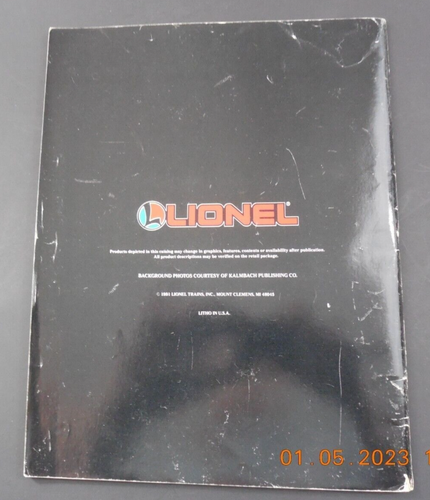 Lionel Electric Trains Accessories 1991 Book 2 Catalog Model Railroad Vintage - Picture 8 of 8