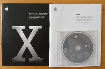 APPLE eMAC Mac OS X Panther 10.3.5 INSTALL DVD D691-5233-A