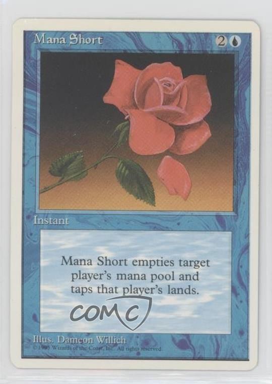 Mana Short Magic: 4th Edition 1995