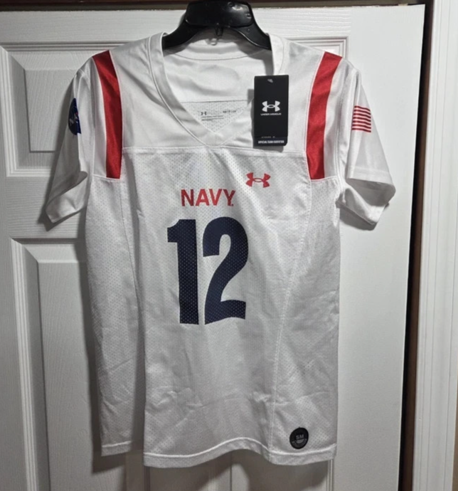 Women's Under Armour White Navy Midshipmen 2022 Special Games