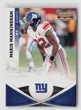 Mario Manningham #80 2011 Panini Gridiron Gear Giants