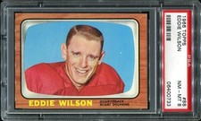 1966 Topps #88 Eddie Wilson RC PSA 8 Miami Dolphins University of Arizona