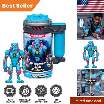 Create Your MrBeast Iconic Panther: 5.5'' Action Figure with Mutation Liquid