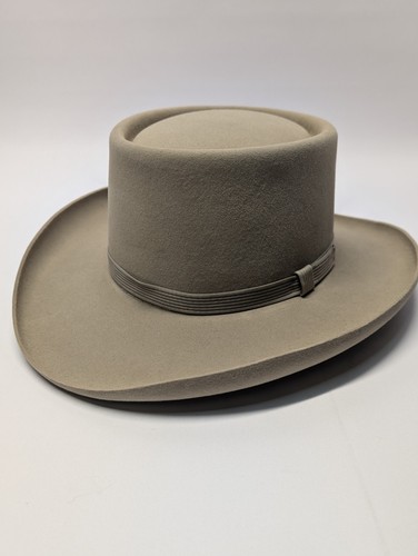 Resistol The Dealer XXX Beaver Self Conforming Westernhut Größe 7 1/8 beige