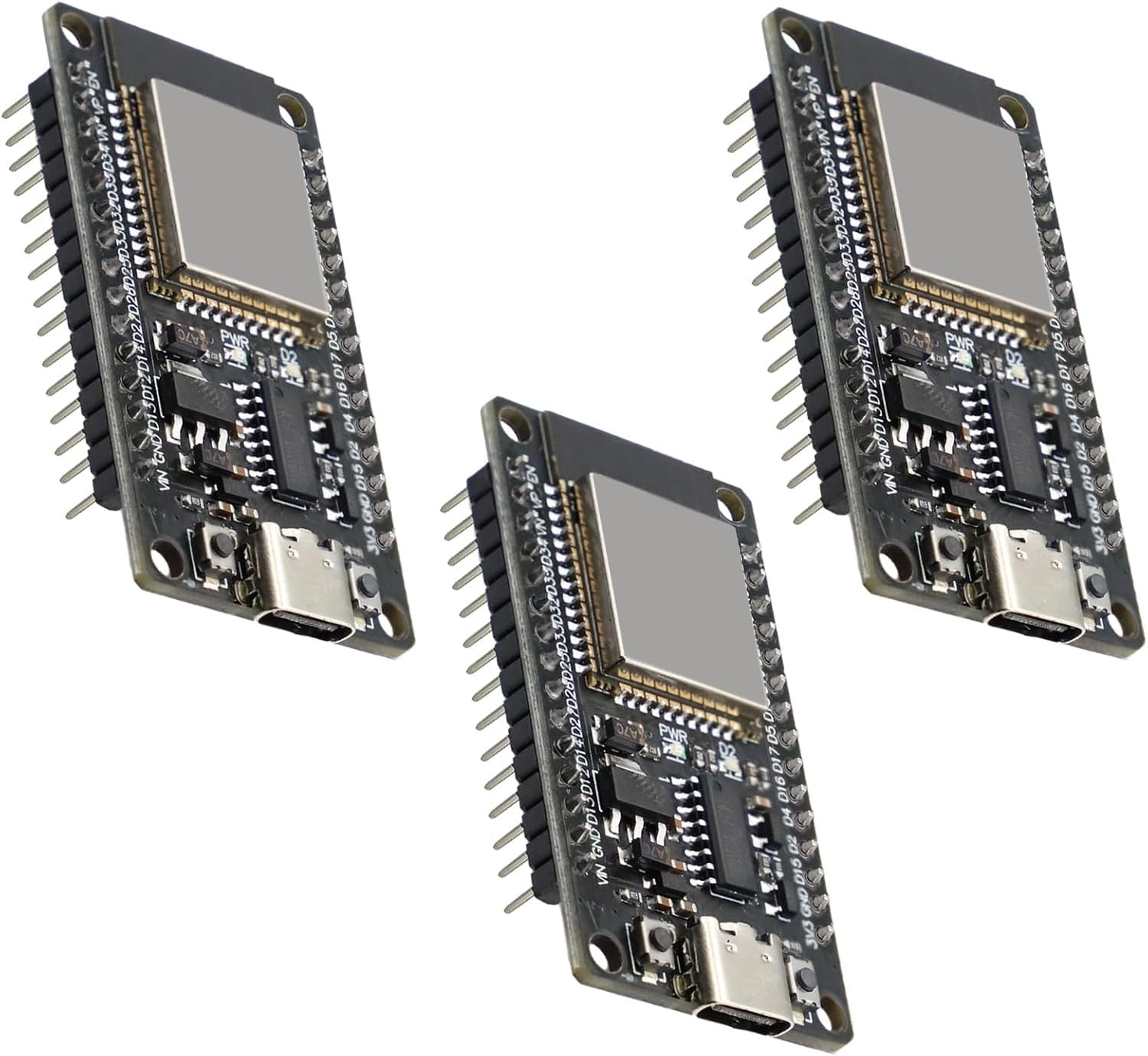 ESP 30 Pins cartes de developpement pour domotique et capteurs maison connectee x3