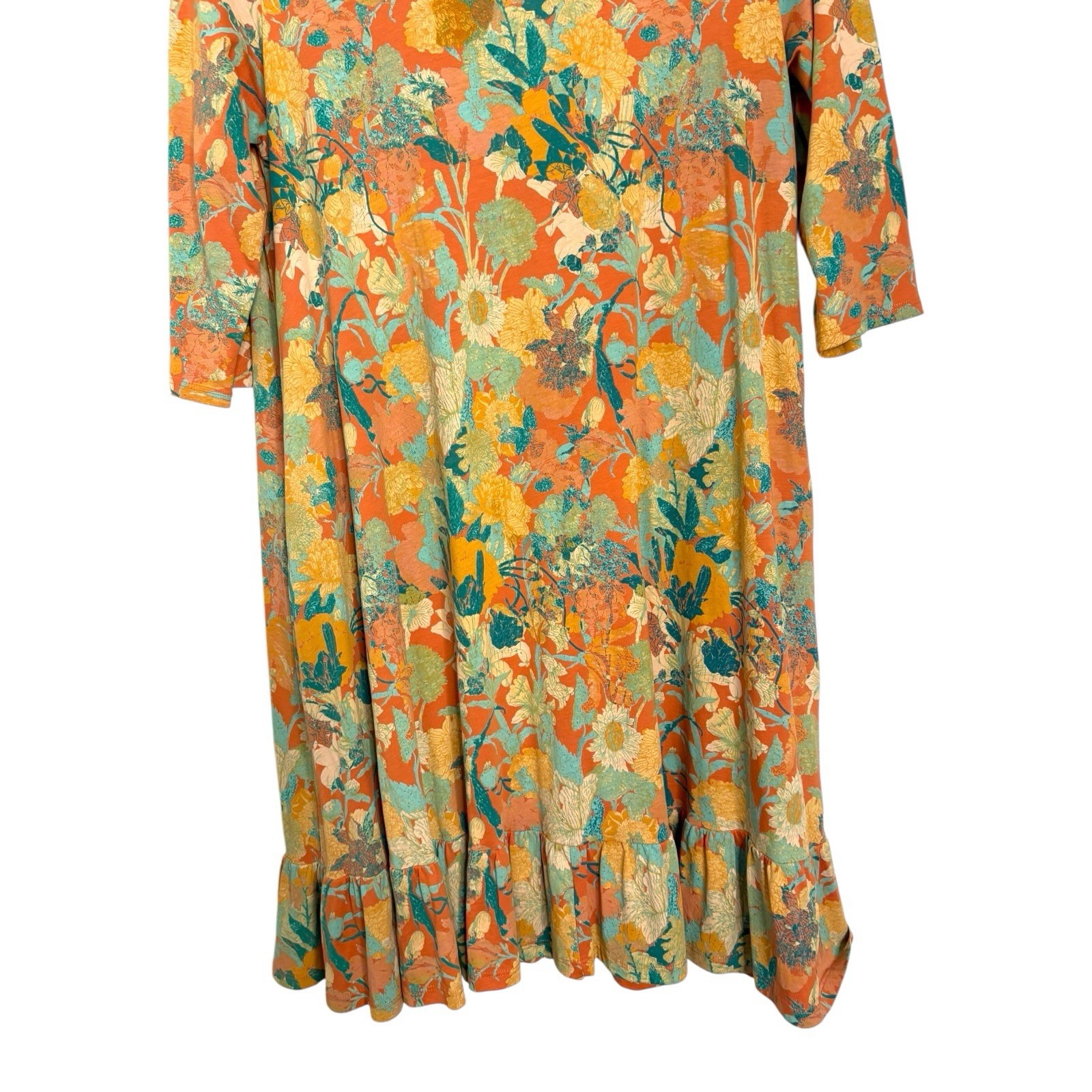 Peruvian Connection Large Fall Floral Lantana Pim… - image 4