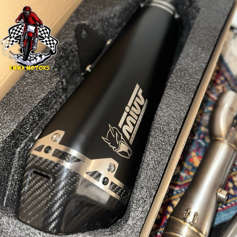 Scarico Completo YAMAHA MT-07 Tracer 7 XSR700 2014 Al 2024 Acciaio carbonio - Imagen 4 de 4