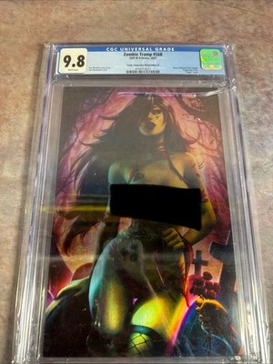 9.8 CGC Zombie Tramp 56B Exclusive Comic Connection Metal Edition B Sun Khamunak