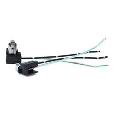 5 Pcs H1 H3 Headlight Wiring Harness, Fog Lamp Socket Connector Pigtail