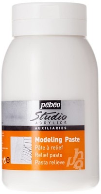 Pebeo Studio Acrylics Auxiliaries, 33.8 Fl Oz (Pack of 1), Transparent 