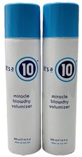 2 its a 10 miracle blowdry volumizer 6oz ea dented and scuffed exterior