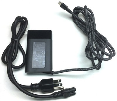 Genuine HP Laptop Charger AC Power Adapter L45962-001 L04650-850 USB-C 65W