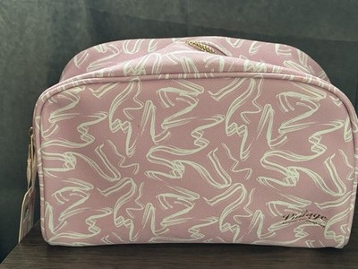 New Pink Cosmetic Makeup Bag By The Vtg Cosmetic Company NWT