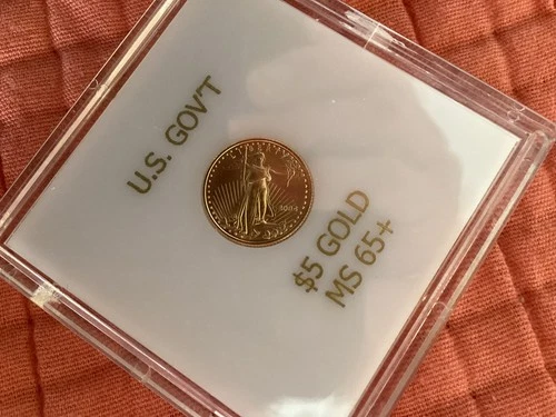 GOLD EAGLE  1/10 oz  $5.00