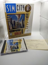 Sim City CD-ROM Classic 1997, Maxis Rare Electronic Arts Big Box