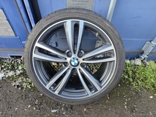 BMW 3 4 SERIES F30 F32 442M REAR ALLOY & TYRE 255/35/19 7846781 7852494